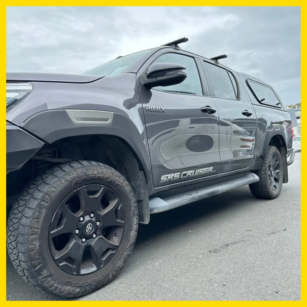 Fender Flare Toyota Hilux 2015-2020 OEM Style with Grey layer Surface