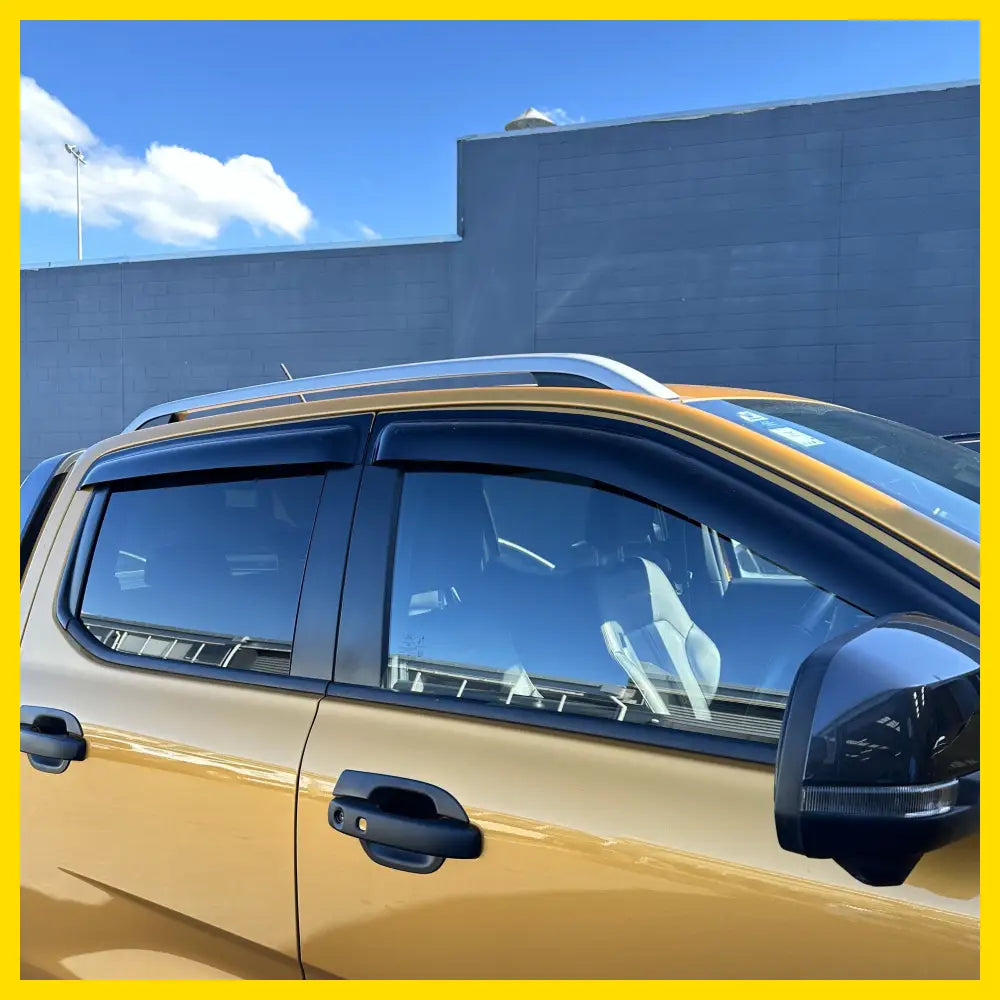 Ford Ranger 2022+ Door Visors Weather Shield Set