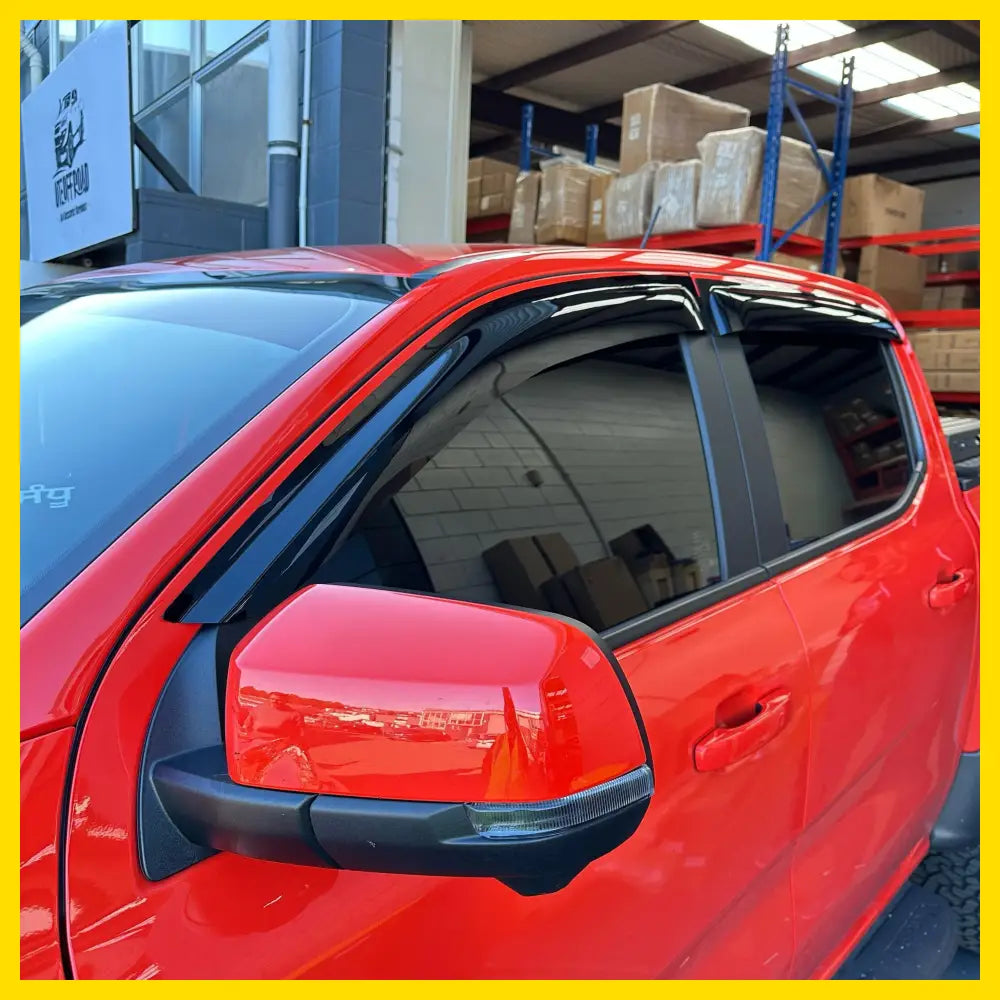 Ford Ranger 2022+ Door Visors Weather Shield Set