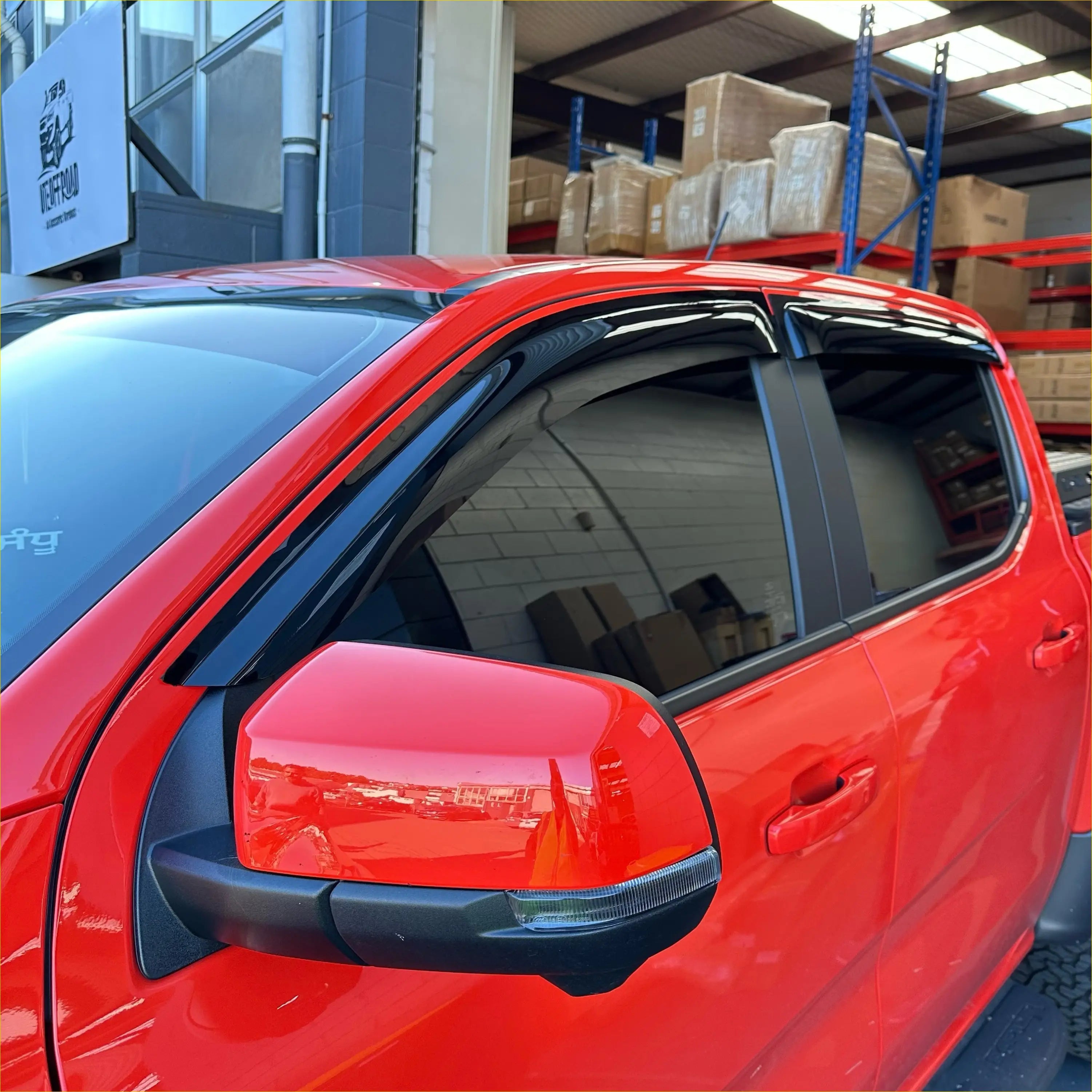 Ford Ranger 2022+ Door Visors Weather Shield Set