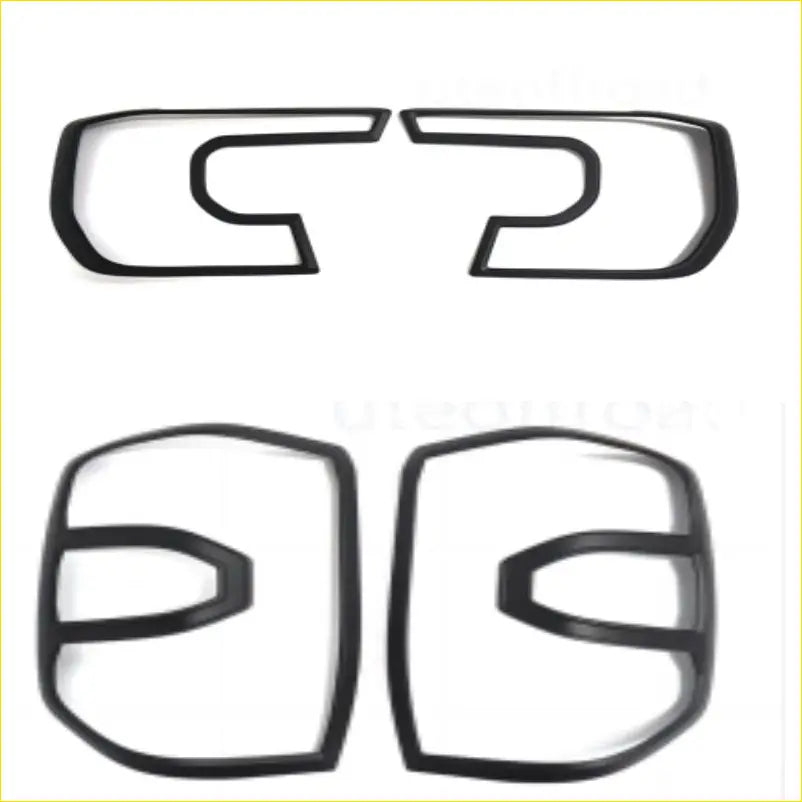 Headlight Covers and Taillight Ford Ranger 2022+ New - Plastic Trim