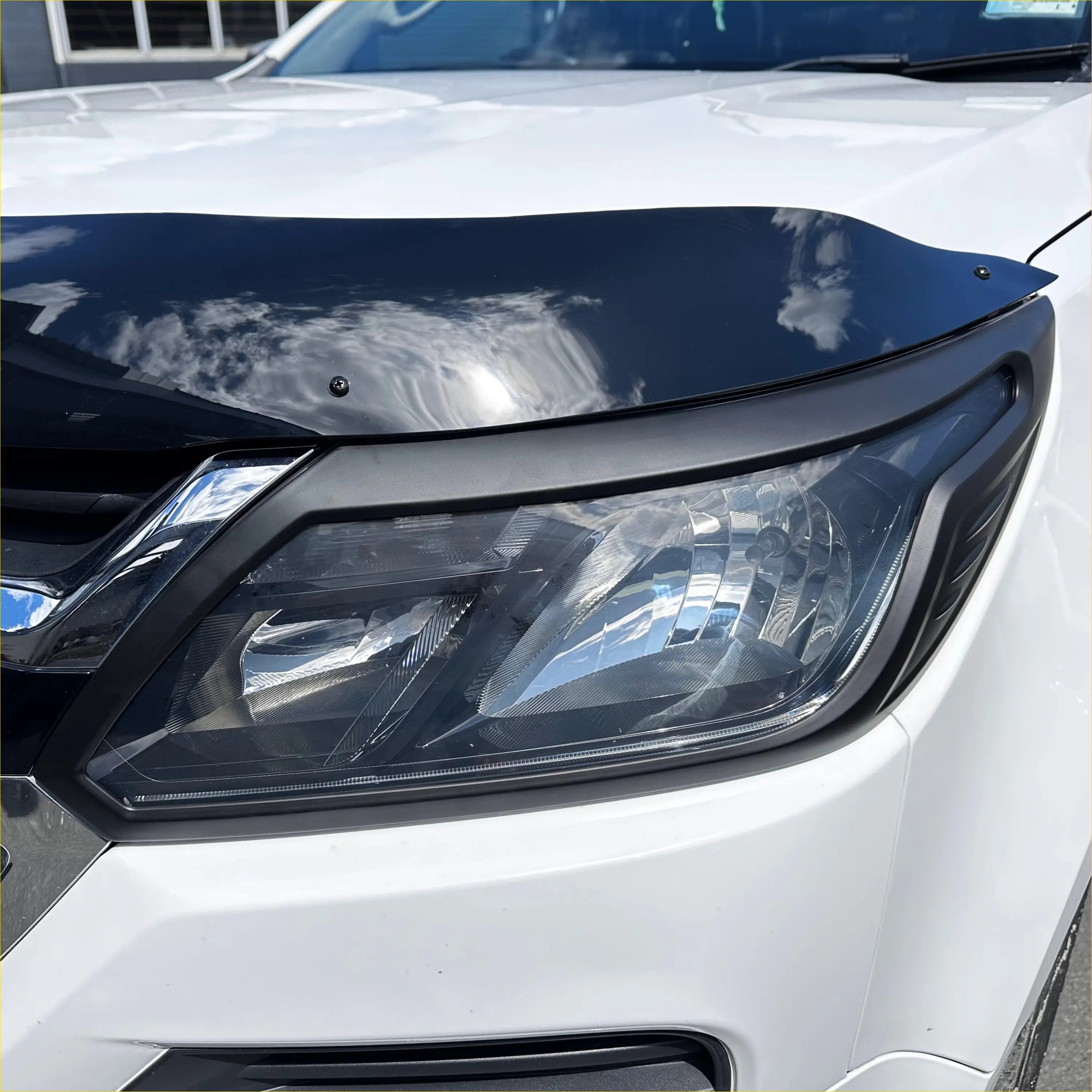 Headlight Covers and Taillight Holden Colorado 2016-2020 Matte - Plastic Trim