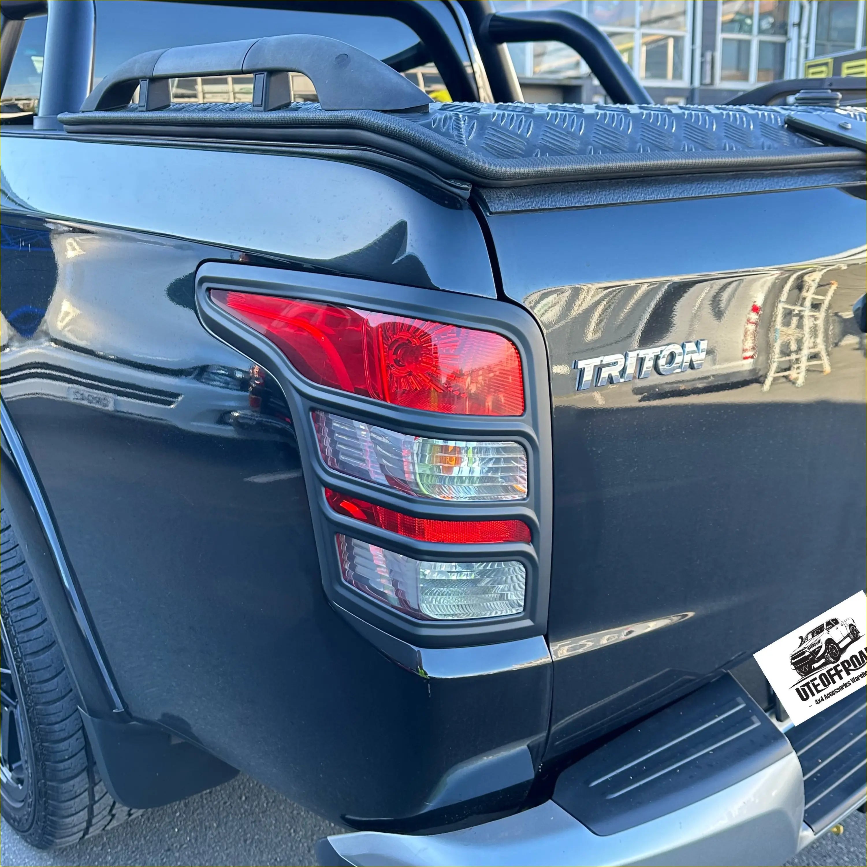 Headlight Covers and Taillight Mitsubishi Triton 2015-2018 - Plastic Trim