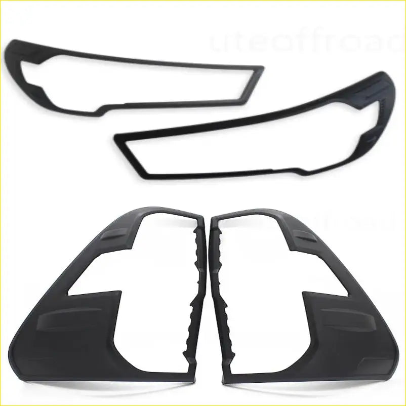 Headlight Covers and Taillight Toyota Hilux 2025 SR5 Matte - Plastic Trim