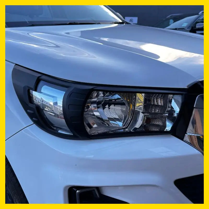 Headlight Covers Toyota Hilux Revo 2015-2020 Matte Black