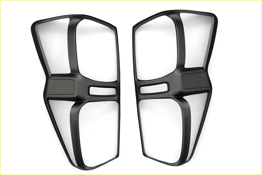 Isuzu D Max 2021 Matte Black UV Tail Light Surrounds