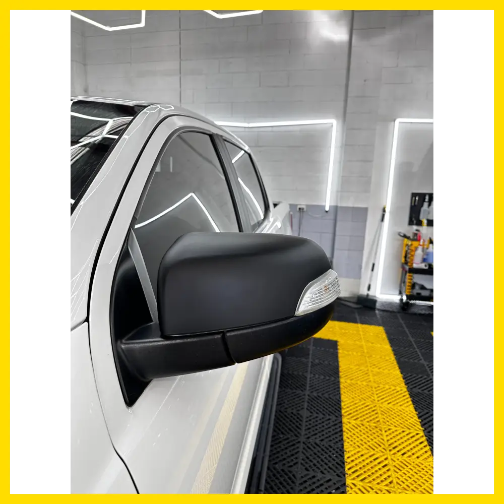 Mirror Covers Ford Ranger PX1 PX2 PX3 2012-2021 Matte Black