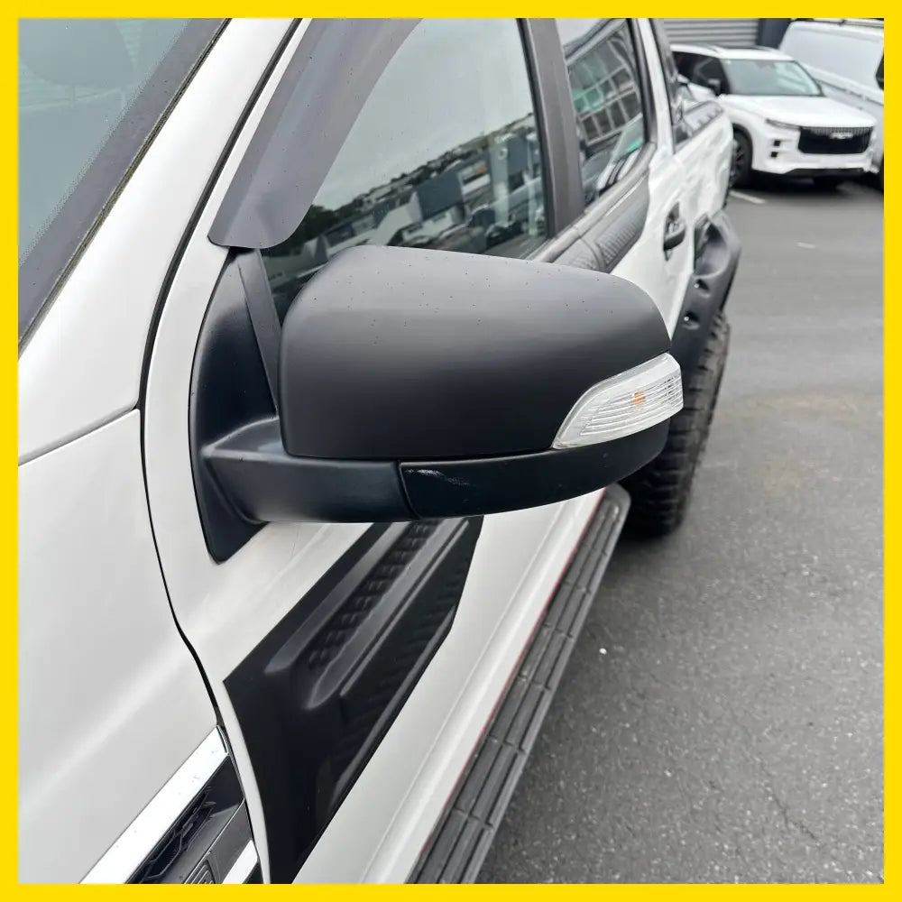 Mirror Covers Ford Ranger PX1 PX2 PX3 2012-2021 Matte Black