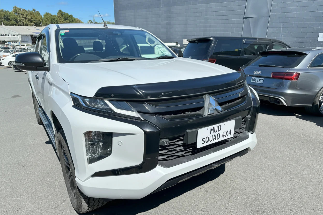 Monsoon and Bonnet Guard Aftermarket Style Mitsubishi Triton 2019-2023 - Door Visor &