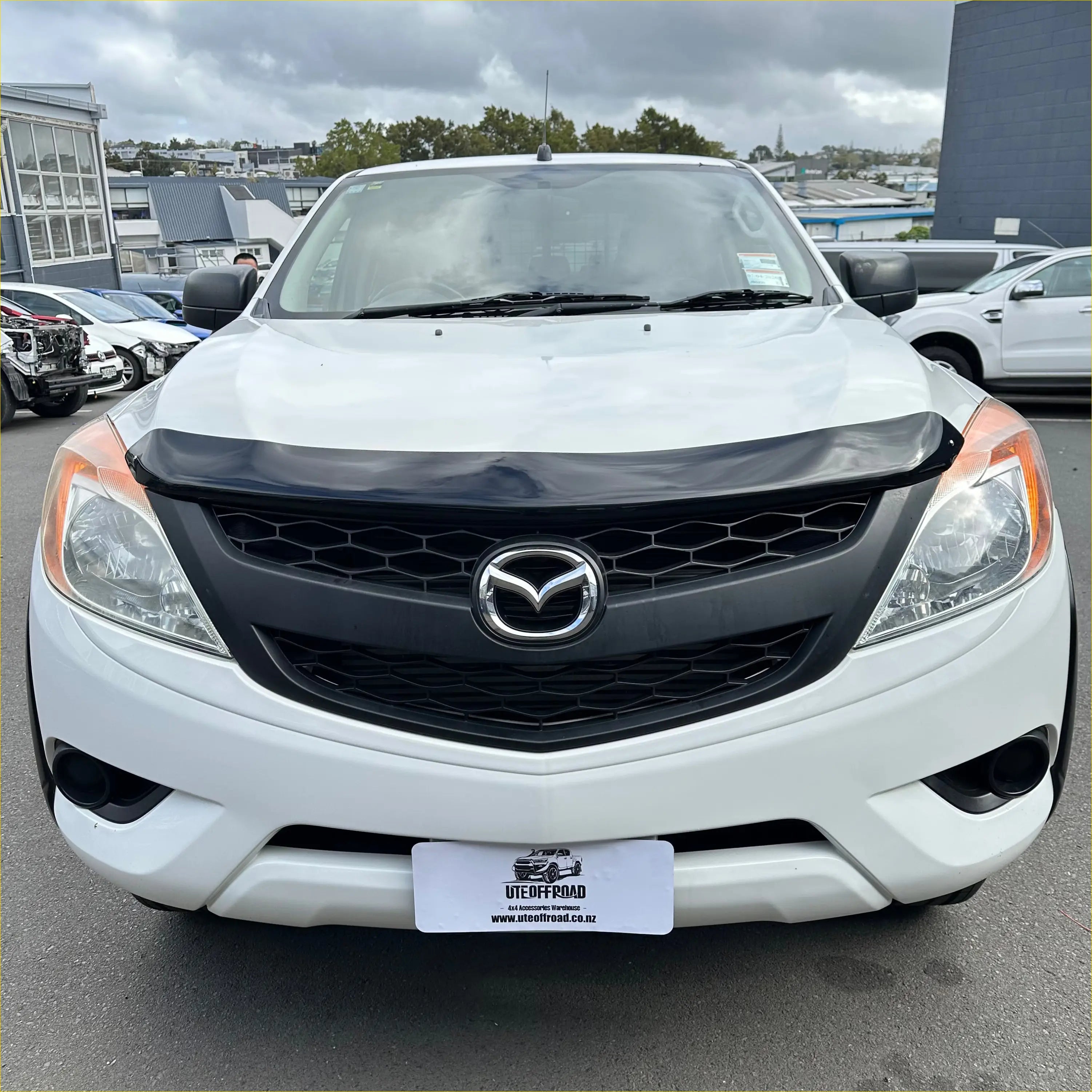 Monsoon and Bonnet Guard Mazda BT-50 2012-2020 - Door Visor &