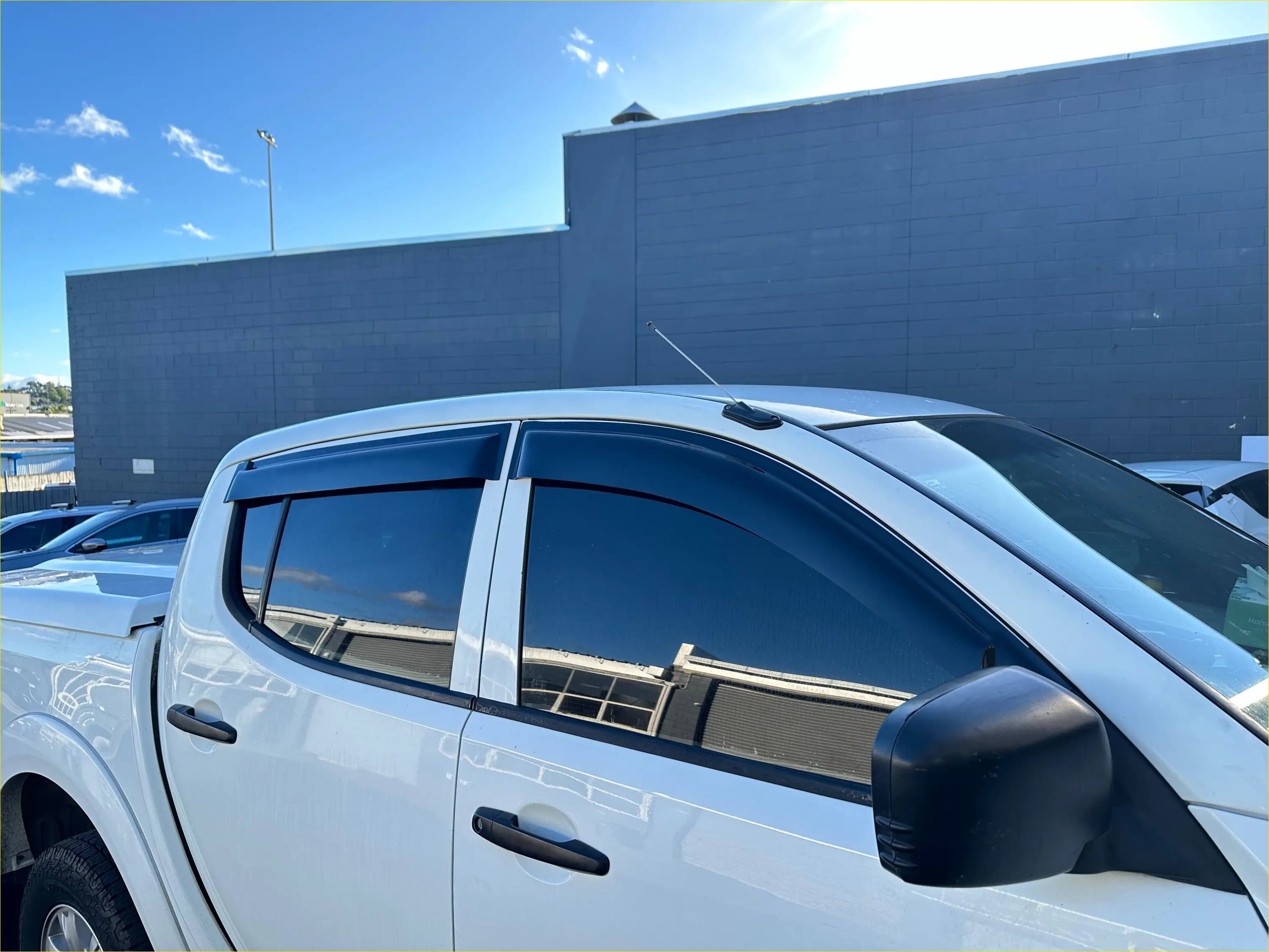 Monsoon and Bonnet Guard Mitsubishi Triton 2005-2015 - Door Visor &