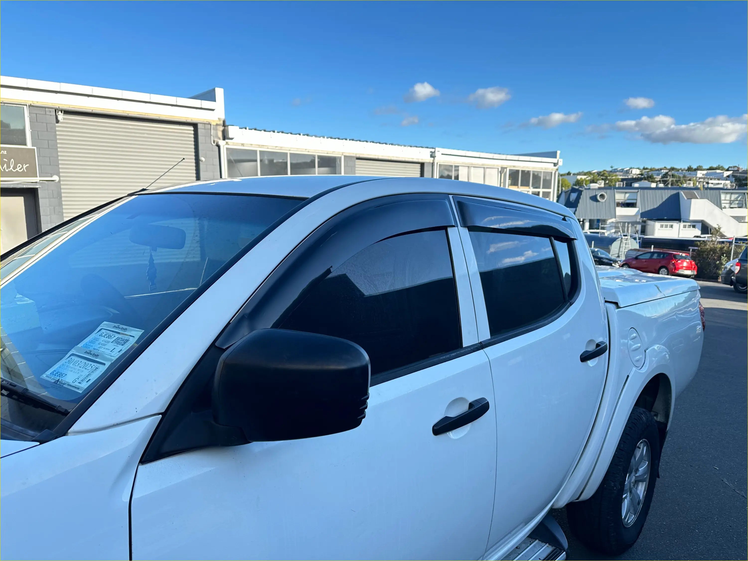 Monsoon and Bonnet Guard Mitsubishi Triton 2005-2015 - Door Visor &