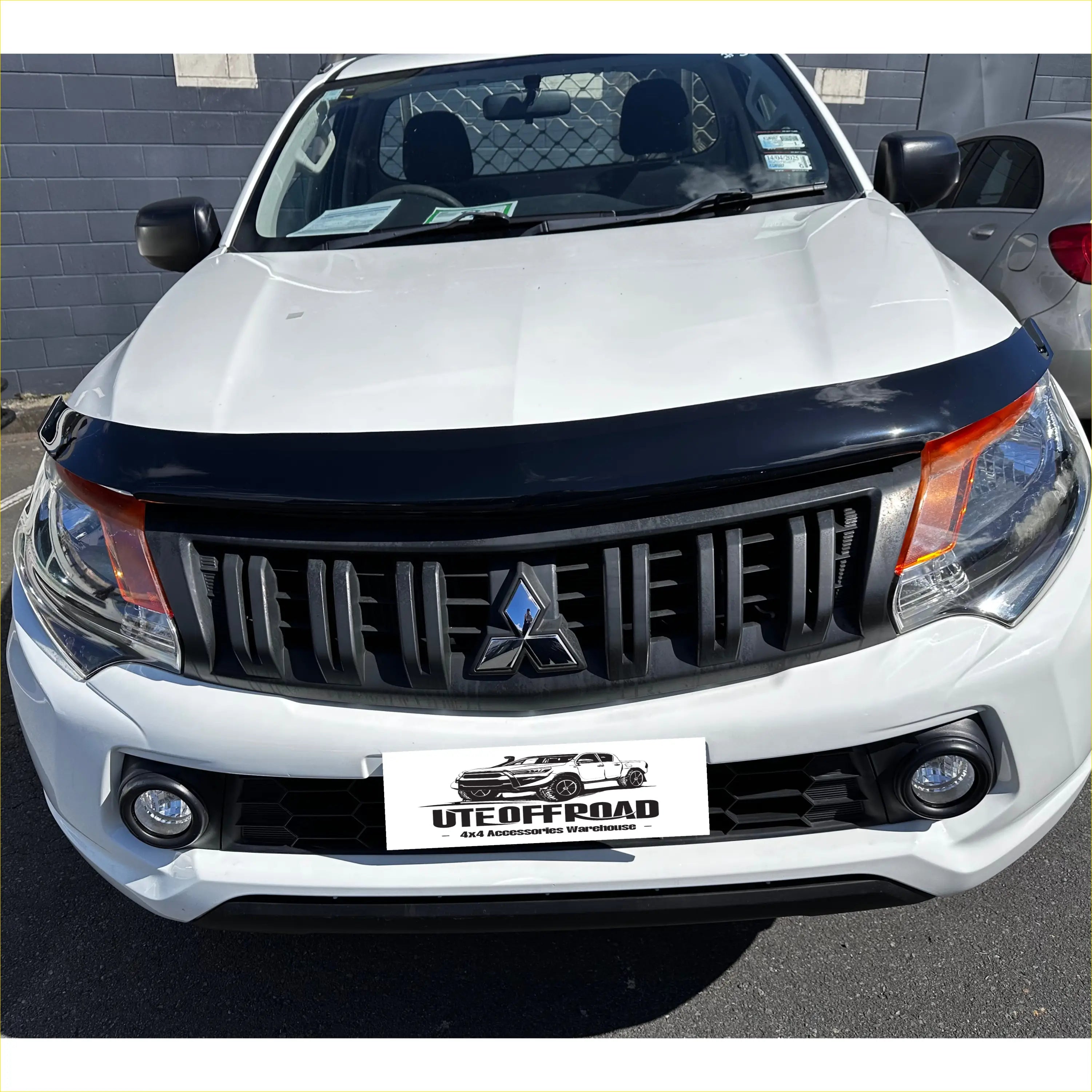 Monsoon and Bonnet Guard Mitsubishi Triton 2015-2018 - Door Visor &