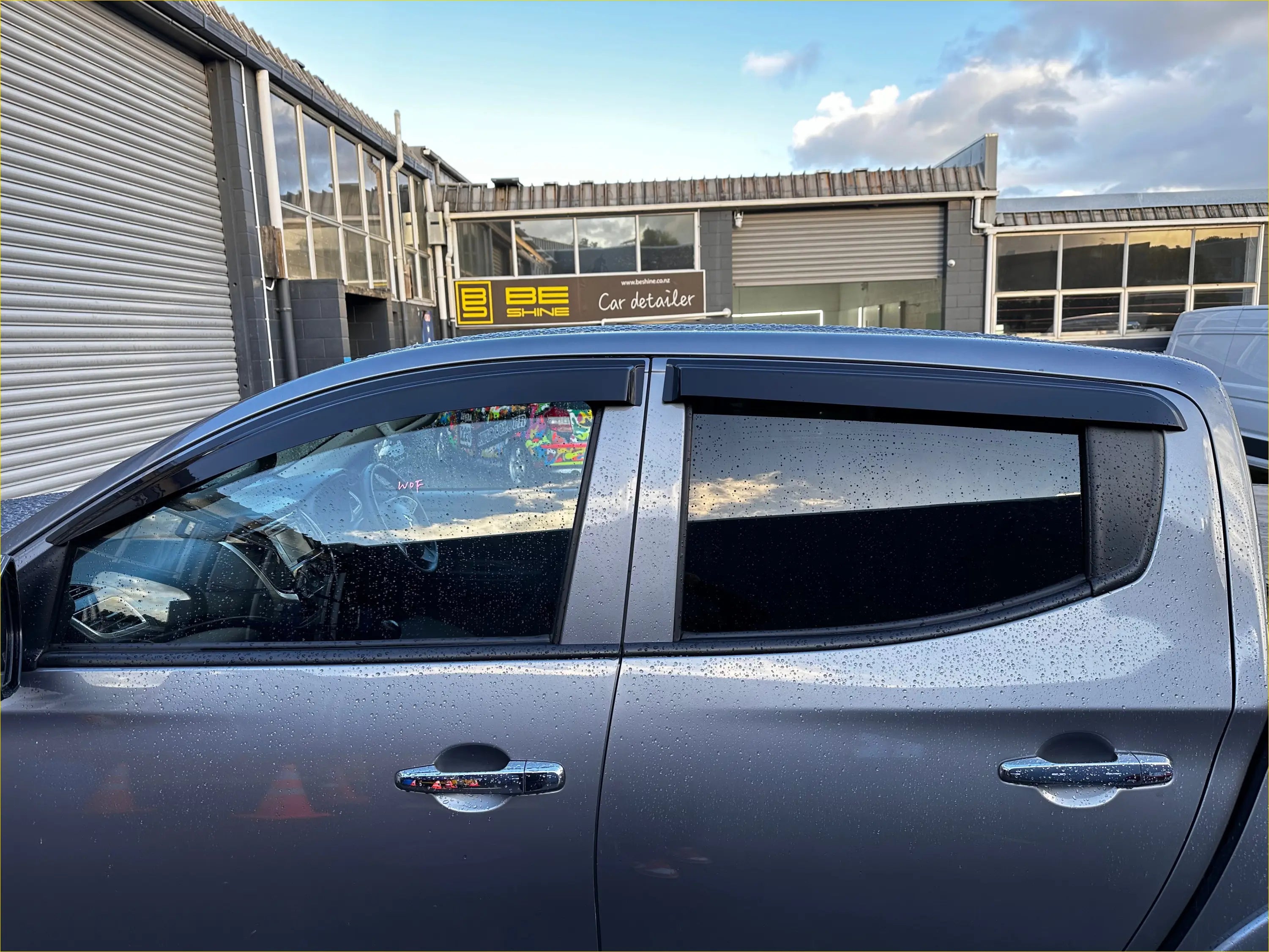 Monsoon and Bonnet Guard Mitsubishi Triton 2015-2018 - Door Visor &