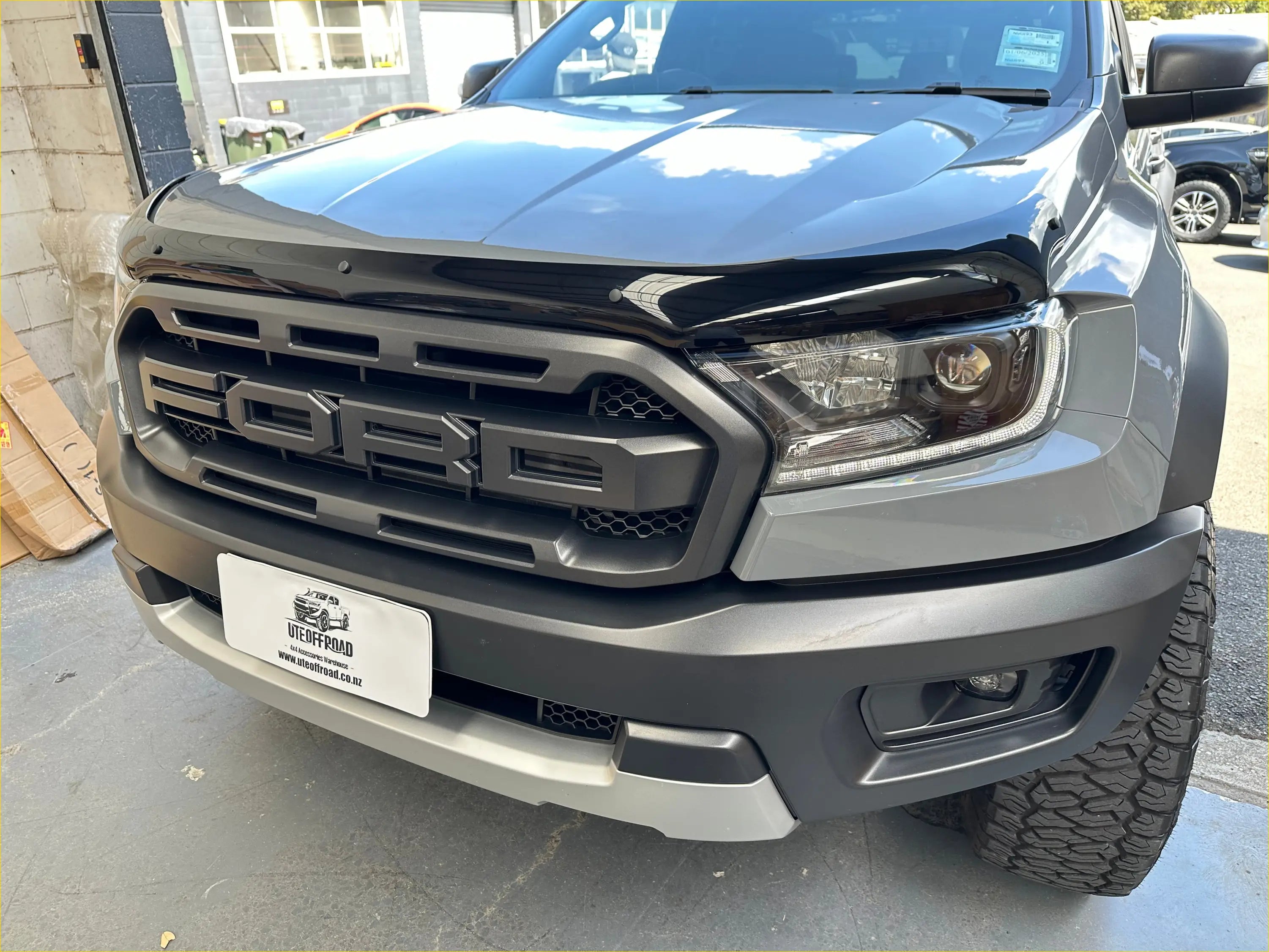 Monsoon and Bonnet Guard OEM Style Ford Ranger PX2 PX3 2016-2021 - Door Visor &