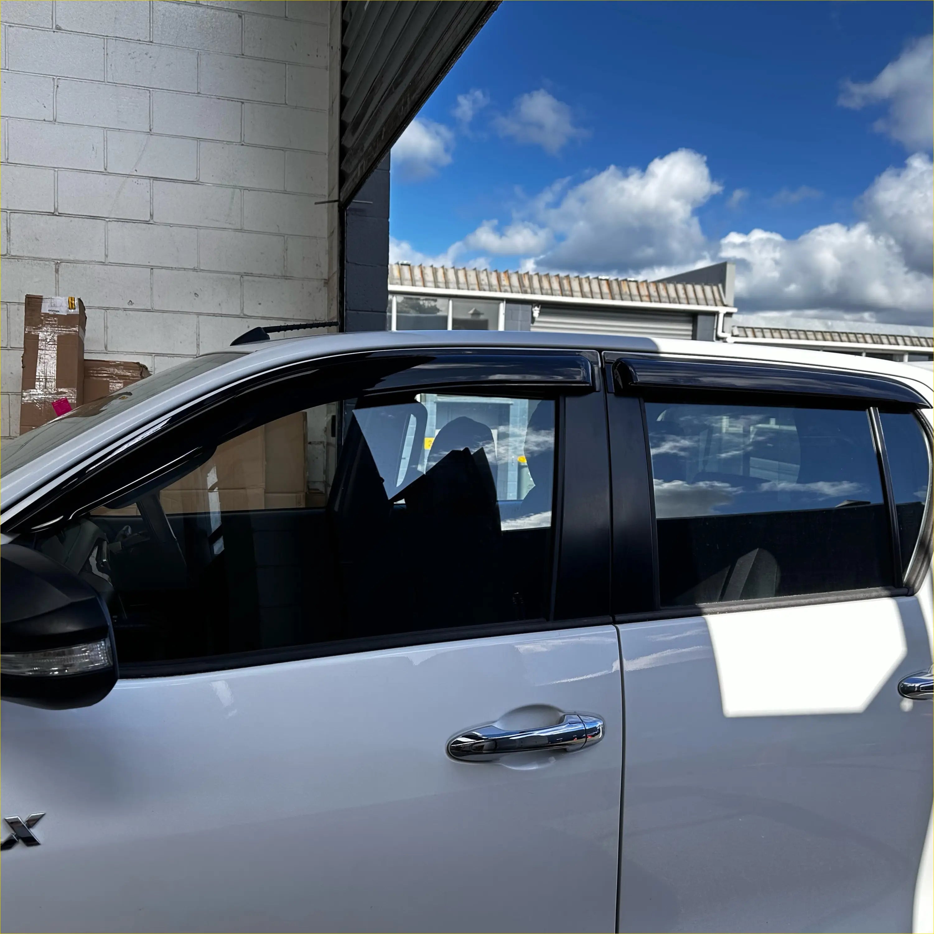 Monsoon and Bonnet Guard Toyota Hilux 2015-2020 - Door Visor &