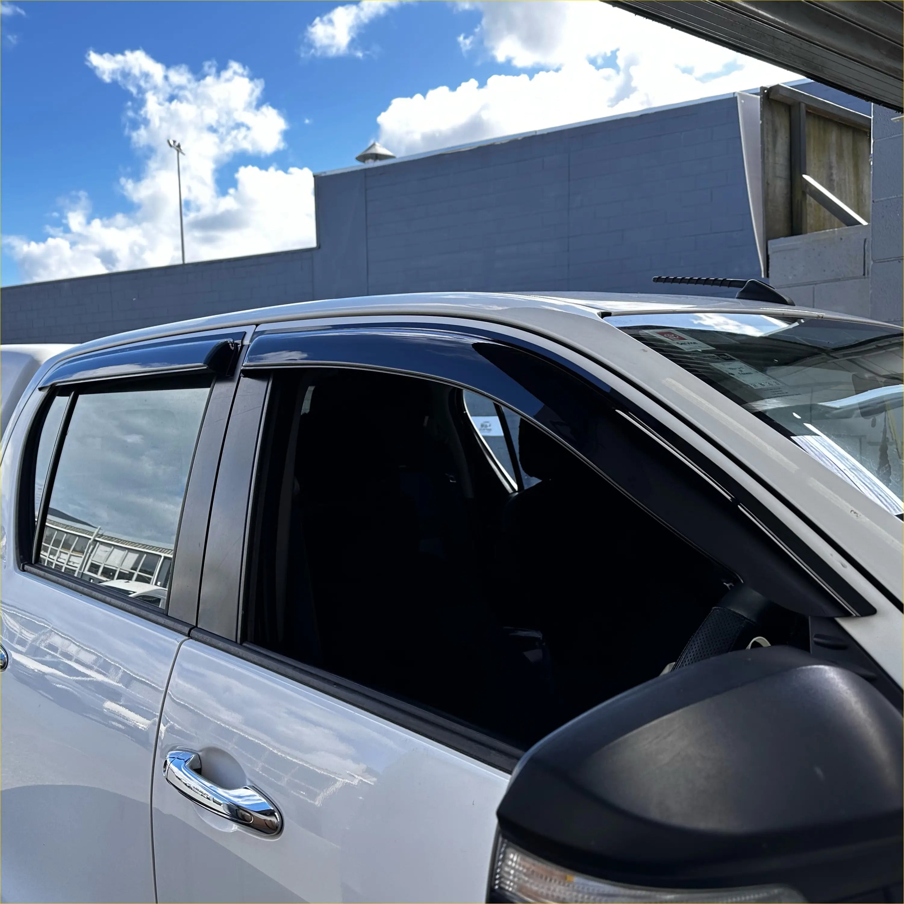 Monsoon and Bonnet Guard Toyota Hilux 2015-2020 - Door Visor &