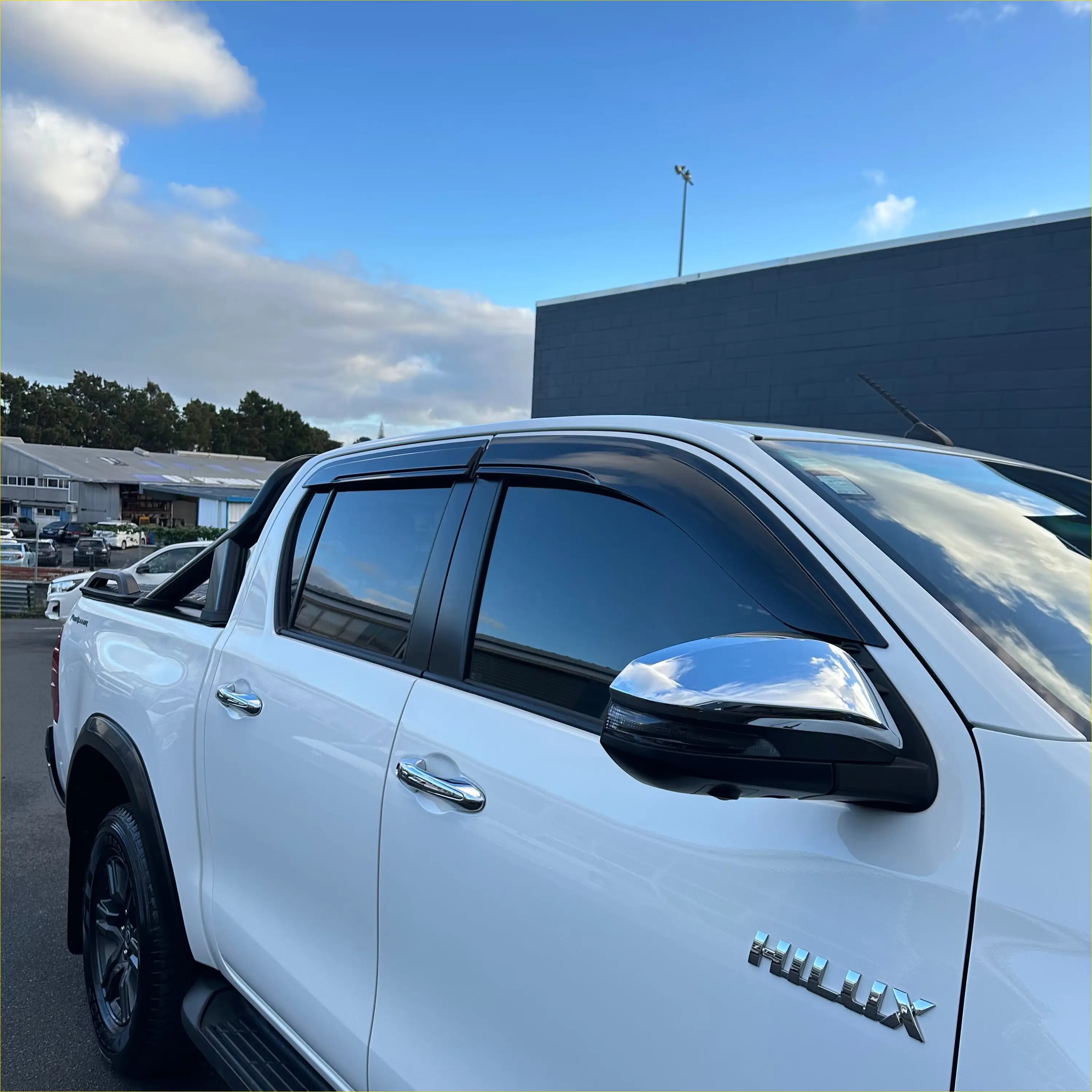 Monsoon and Bonnet Guard Toyota Hilux 2021-2025 - Door Visor &