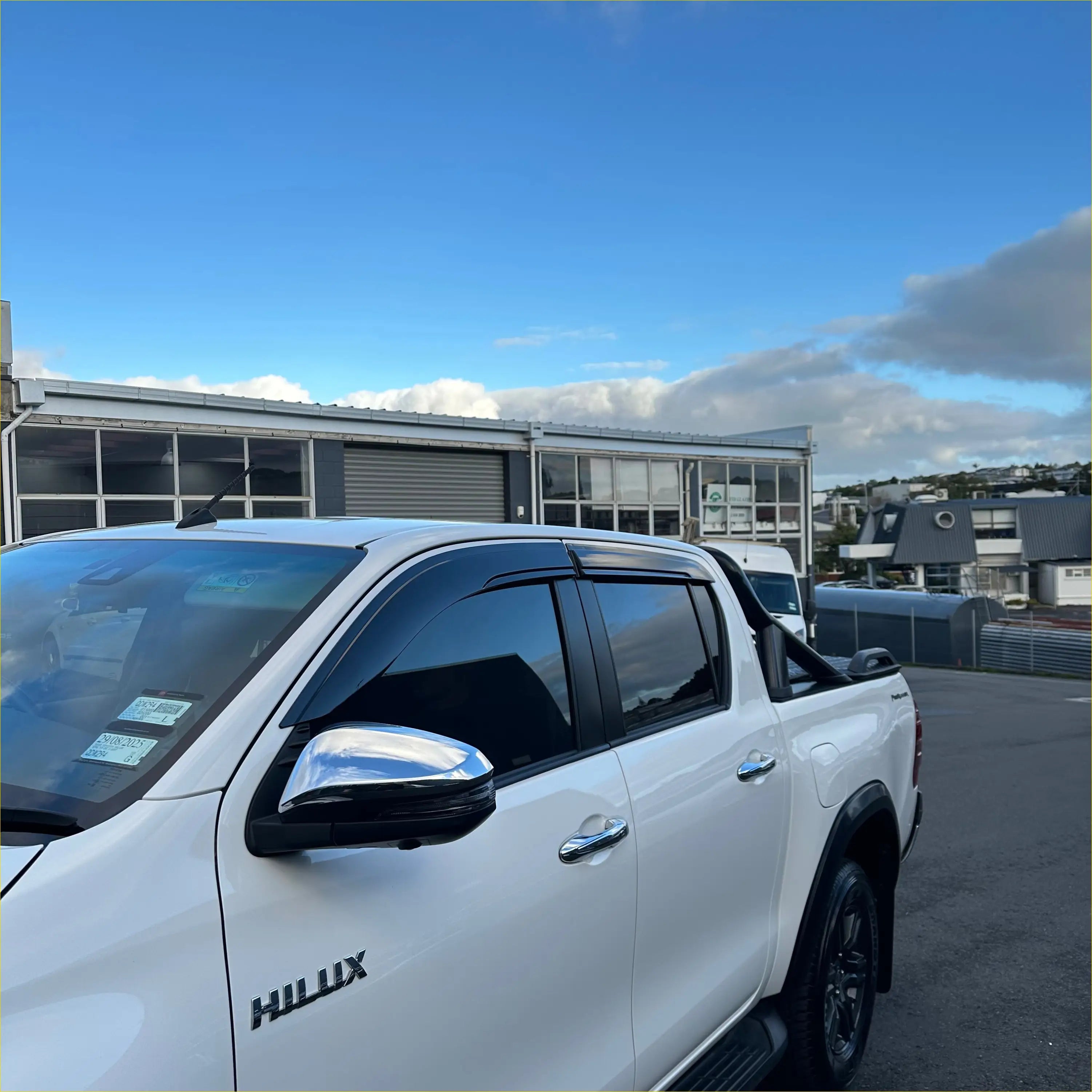 Monsoon and Bonnet Guard Toyota Hilux 2021-2025 - Door Visor &