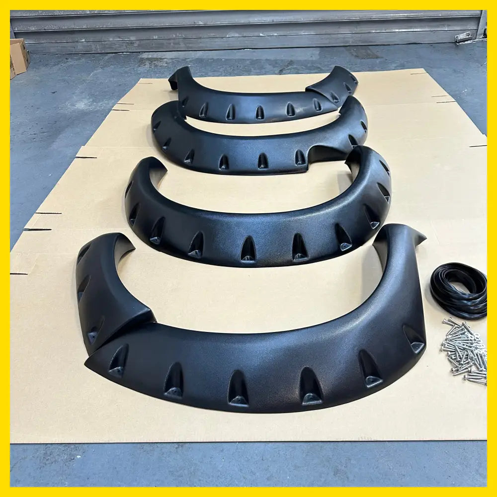 Monster Flare Bolt Style for Toyota Hilux Vigo 2012-2015 Matte Black