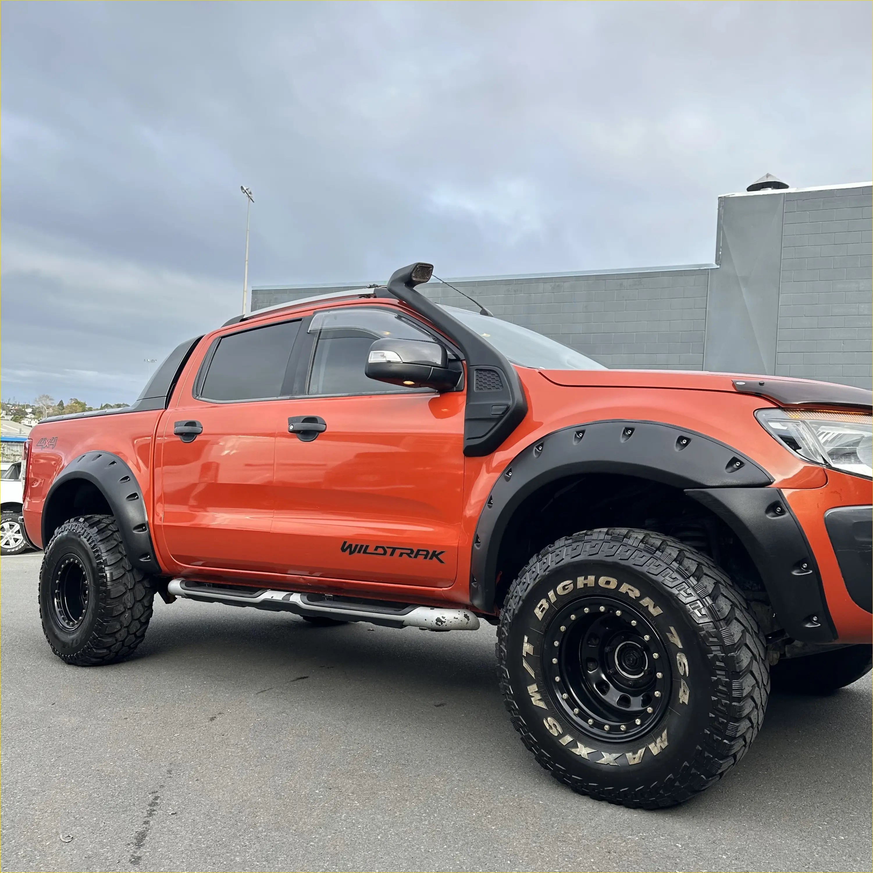 Monster Flare for Ford Ranger PX1 2012-2015 Bolt Style Matte Black