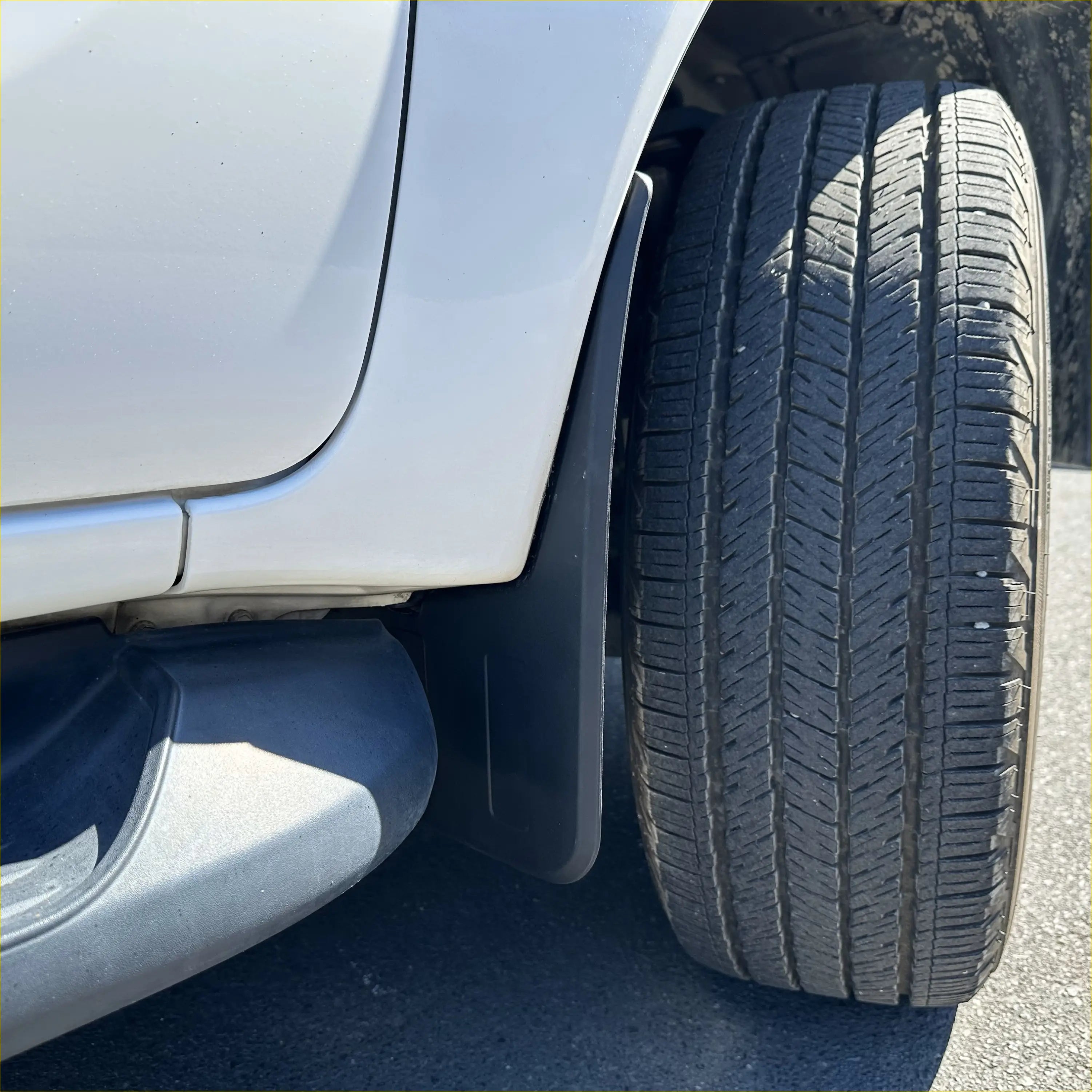 Mudflaps for Toyota Hilux 2015+ Matte Black