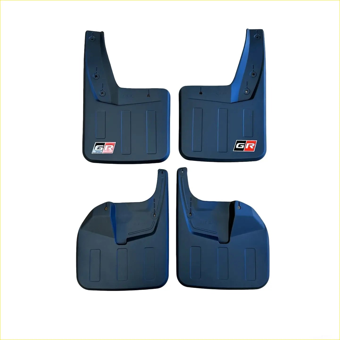 Mudflaps for Toyota Hilux 2015+ Matte Black