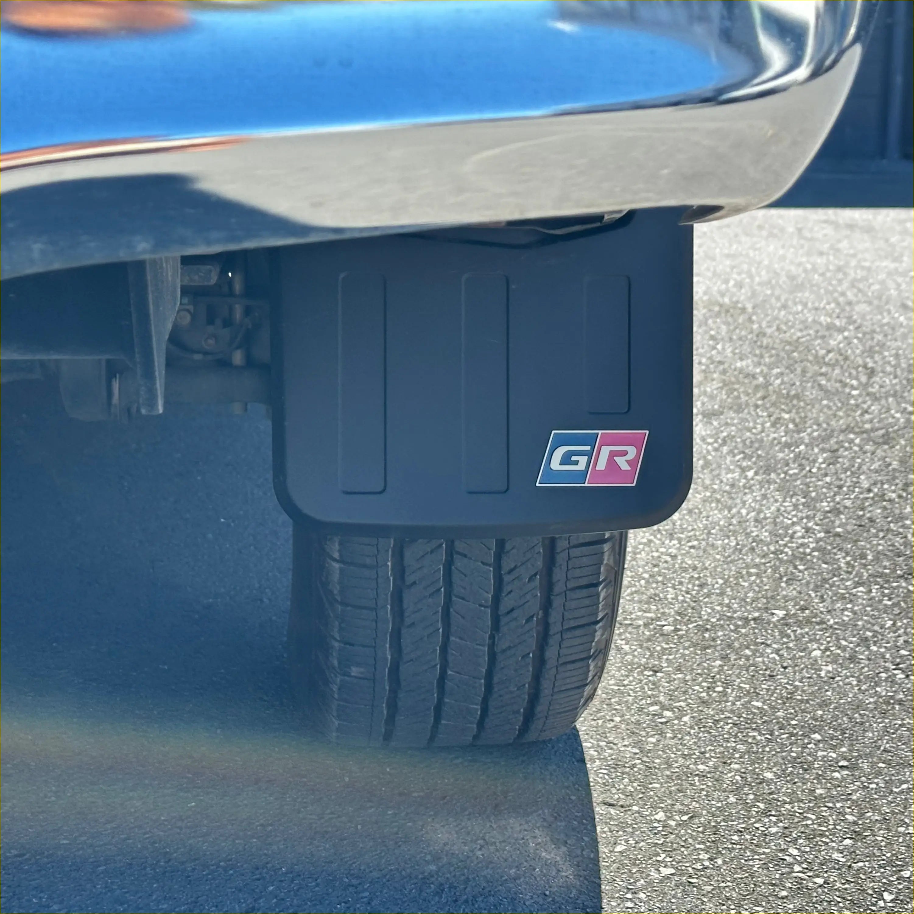 Mudflaps for Toyota Hilux 2015+ Matte Black