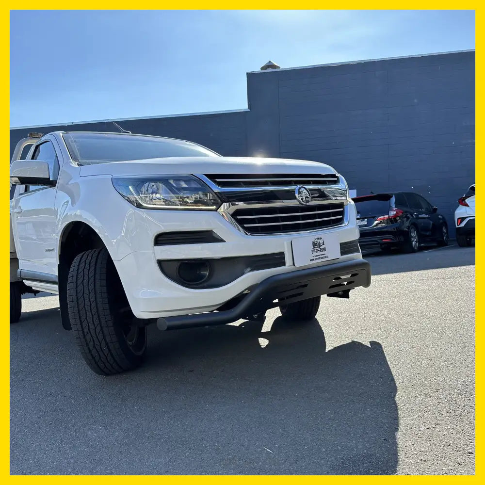 Nudge bar for Holden Colorado 2012-2020 Black Q1