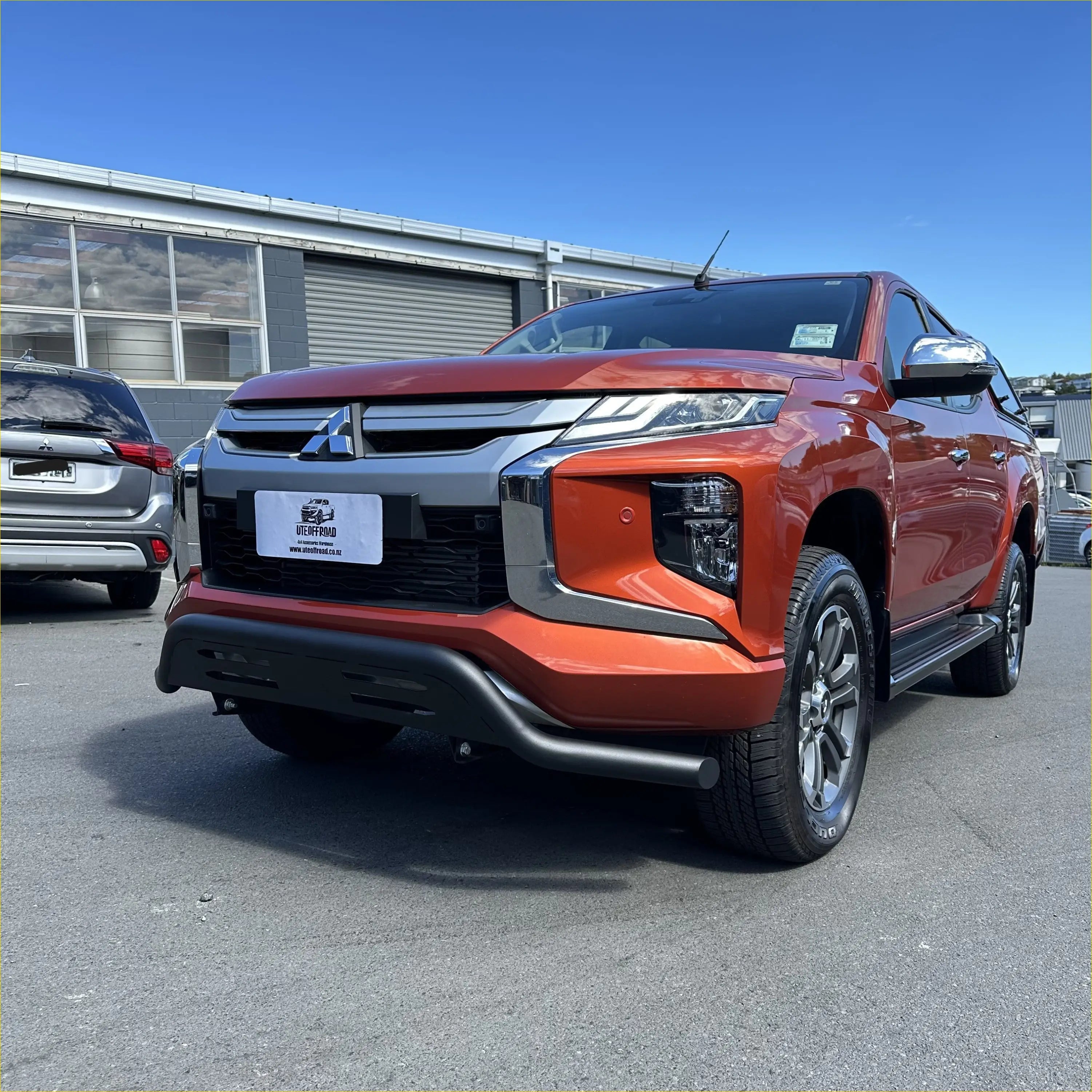 Nudge bar for Mitsubishi Triton 2019-2023 Black Q1