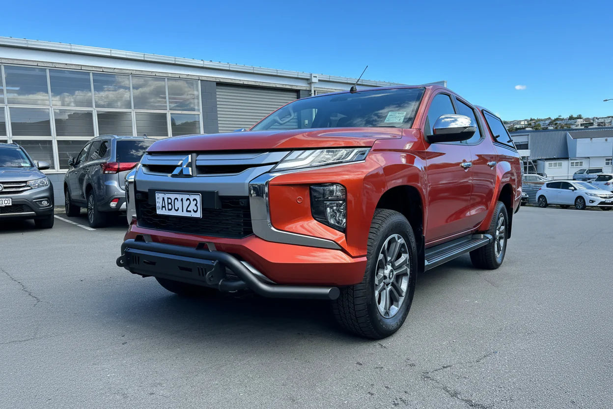 Nudge bar Lower Style for Mitsubishi Triton 2019-2023 Black
