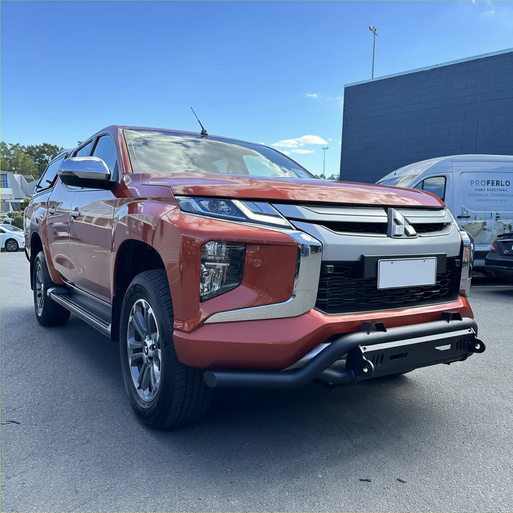 Nudge bar Lower Style for Mitsubishi Triton 2019-2023 Black