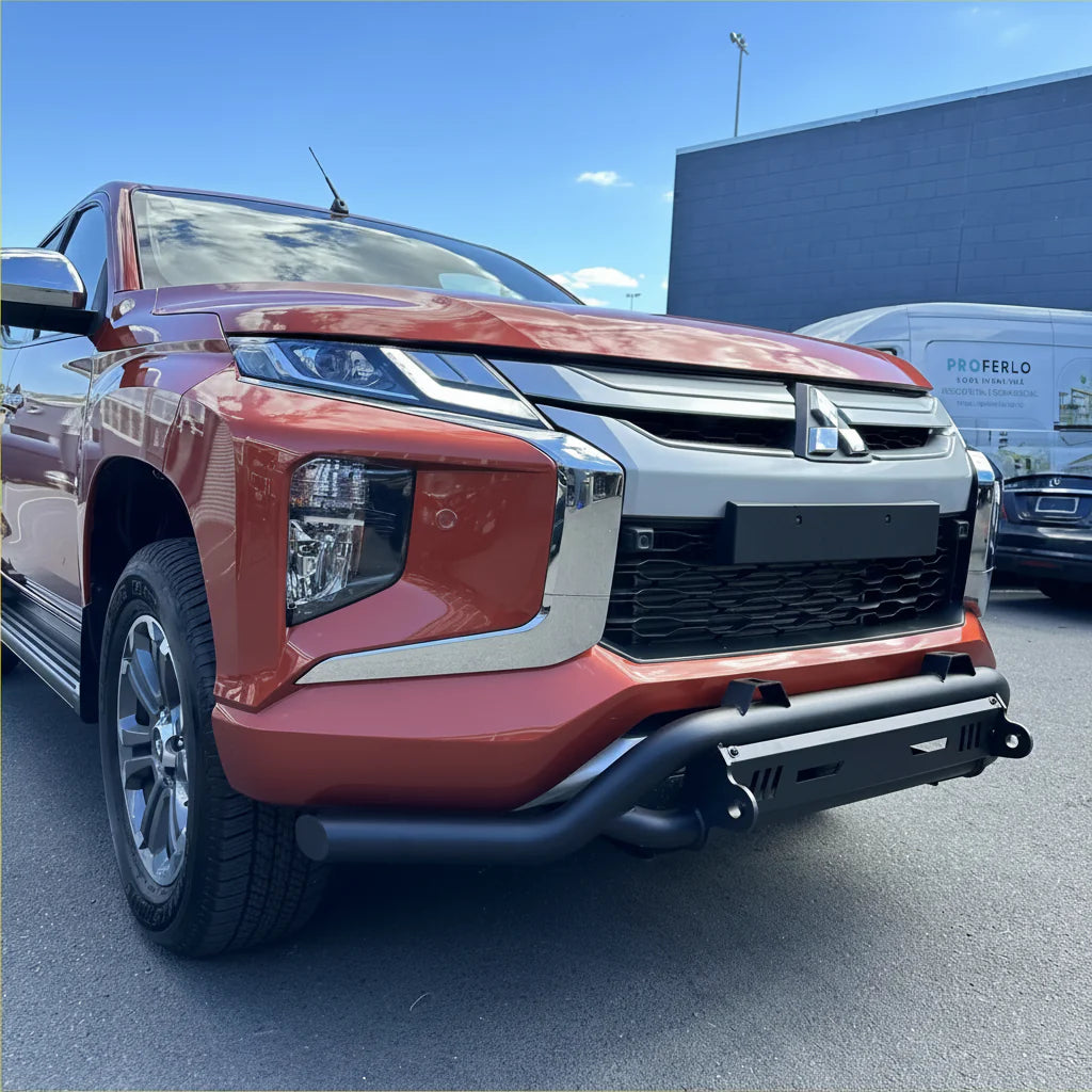 Nudge bar Lower Style for Mitsubishi Triton 2019-2023 Black