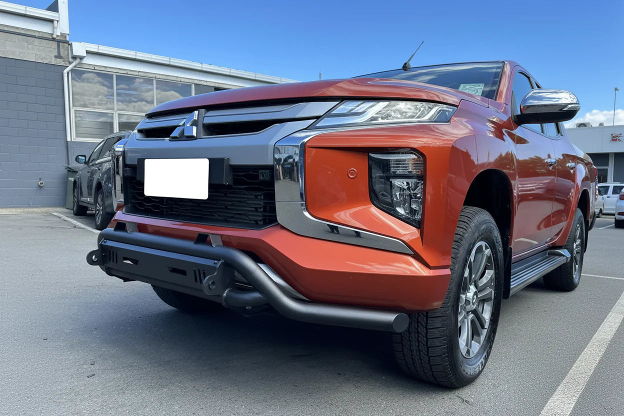 Nudge bar Lower Style for Mitsubishi Triton 2019-2023 Black