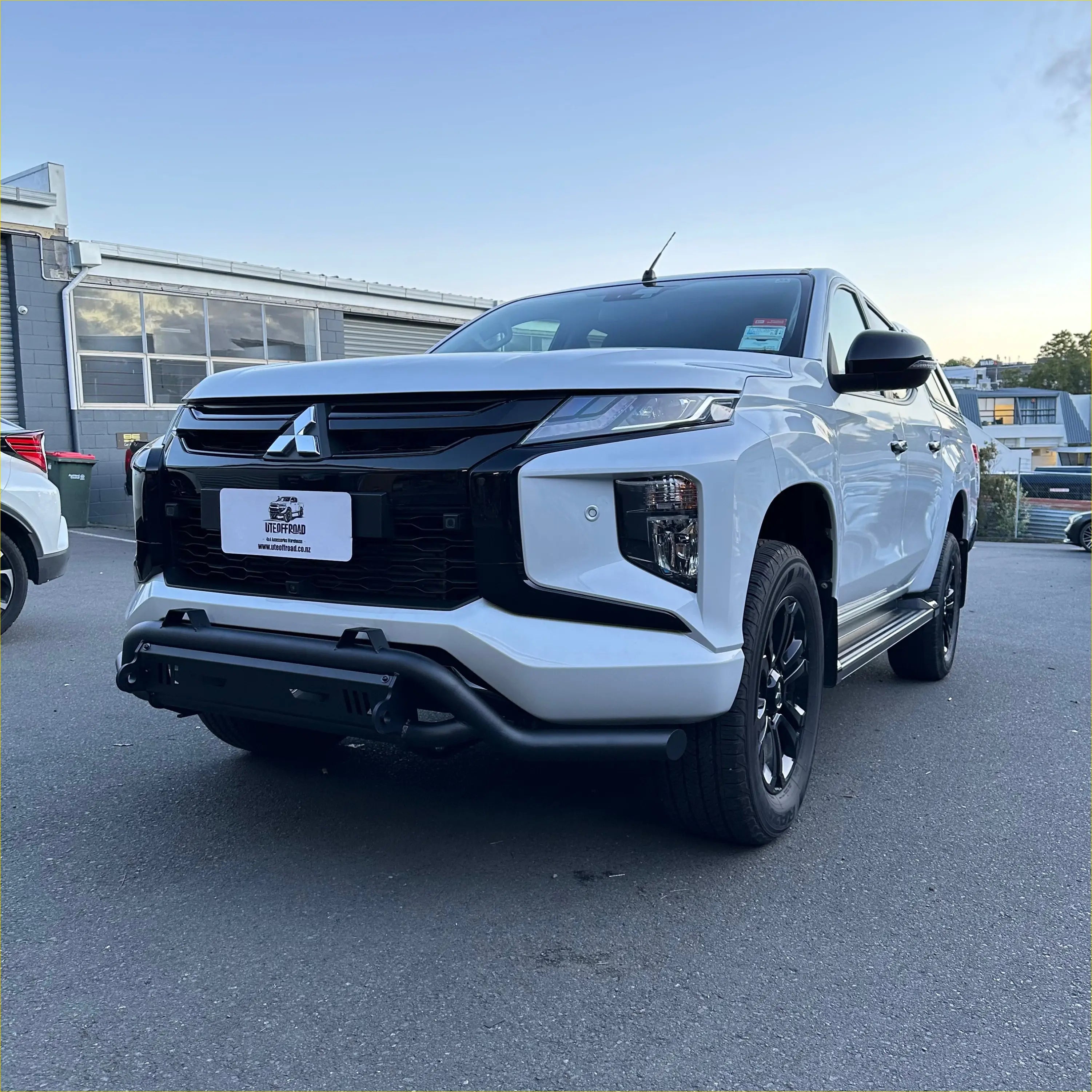 Nudge bar Lower Style for Mitsubishi Triton 2019-2023 Black