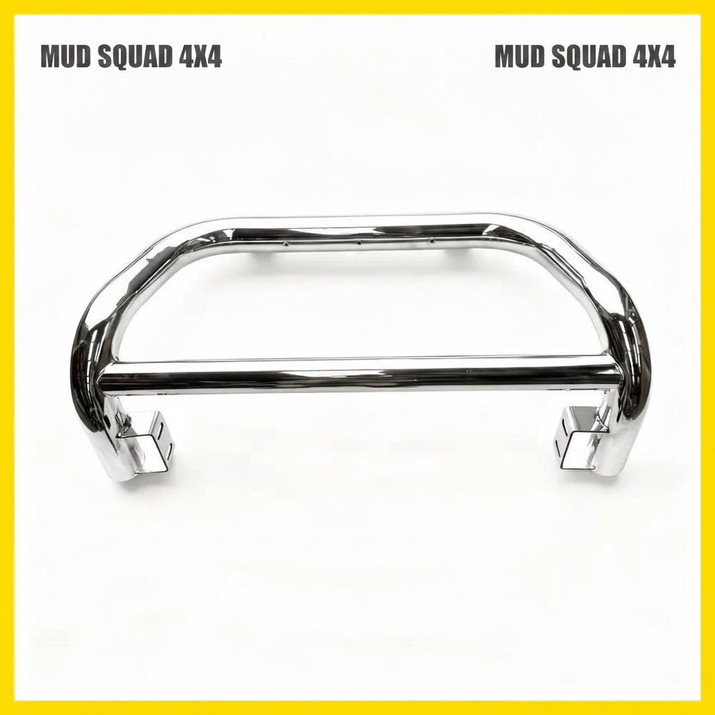Nudge Bar Medium Size for Isuzu D-Max 2021-2023 Chrome