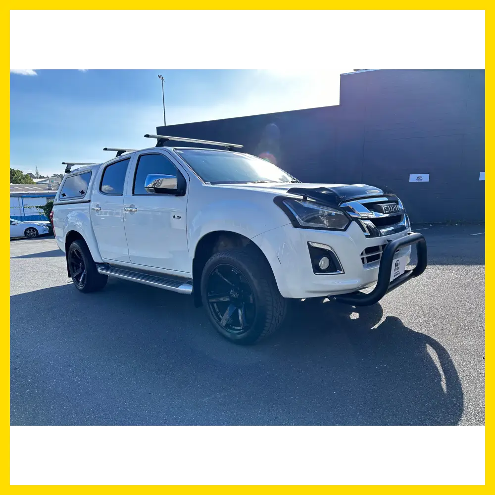 Nudge Bar Medium Size Isuzu D-Max 2012-2020 Matte Black