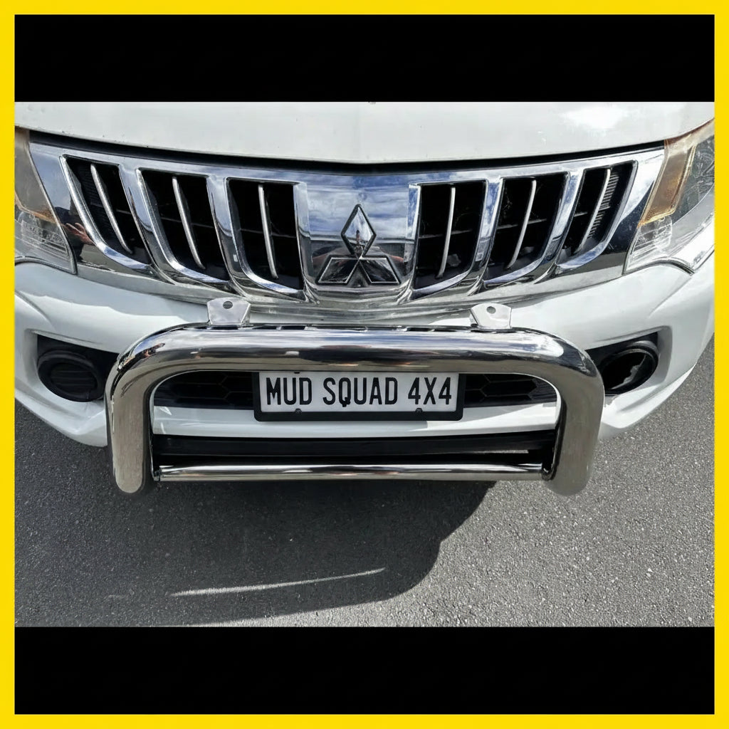 Nudge Bar Mitsubishi Triton/Pajero 2015-2018 Chrome