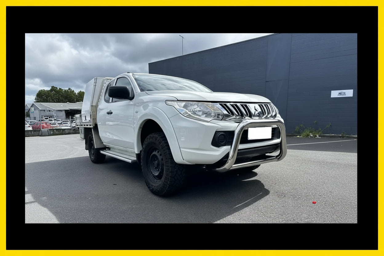 Nudge Bar Mitsubishi Triton/Pajero 2015-2018 Chrome