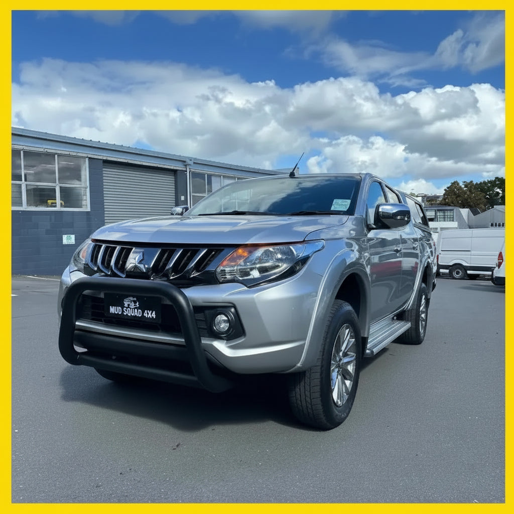 Nudge Bar Mitsubishi Triton/Pajero 2015-2018 Matte Black