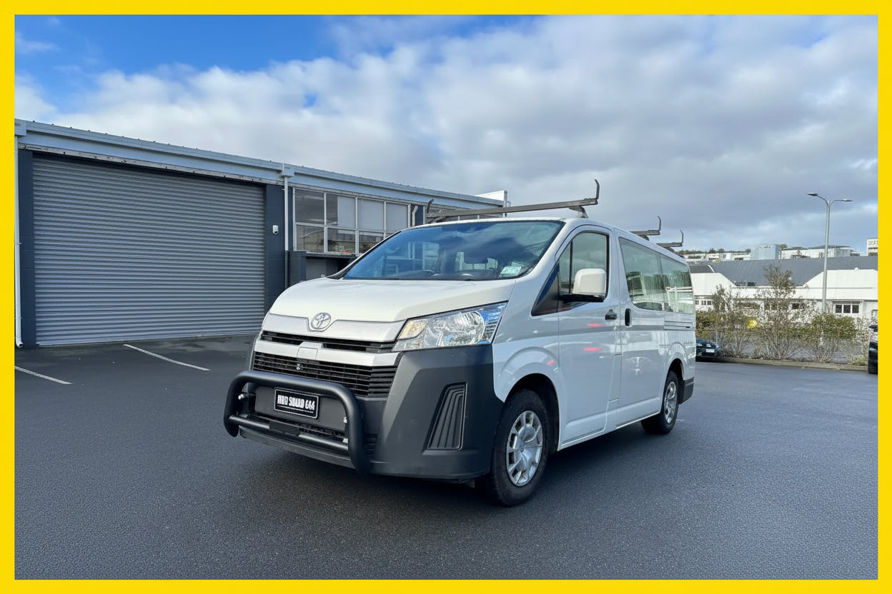 Nudge Bar Toyota Hiace 2019+ Matte Black