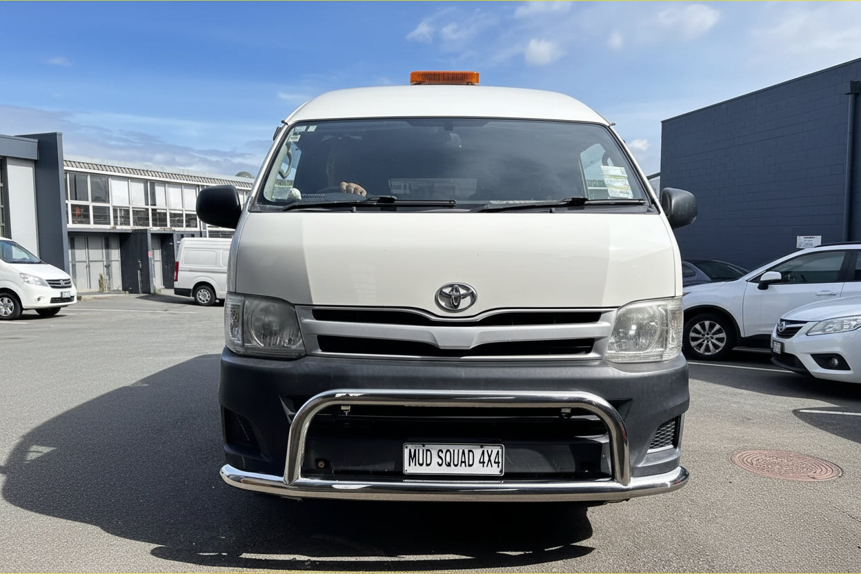Nudge Bar Toyota Hiace Wide Body 2005-2019 Chrome