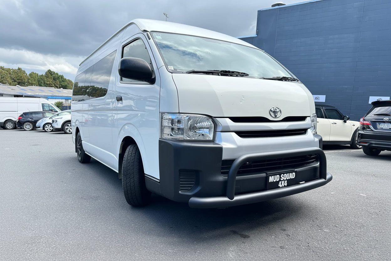 Nudge Bar Toyota Hiace Wide Body 2005-2019 Matte Black
