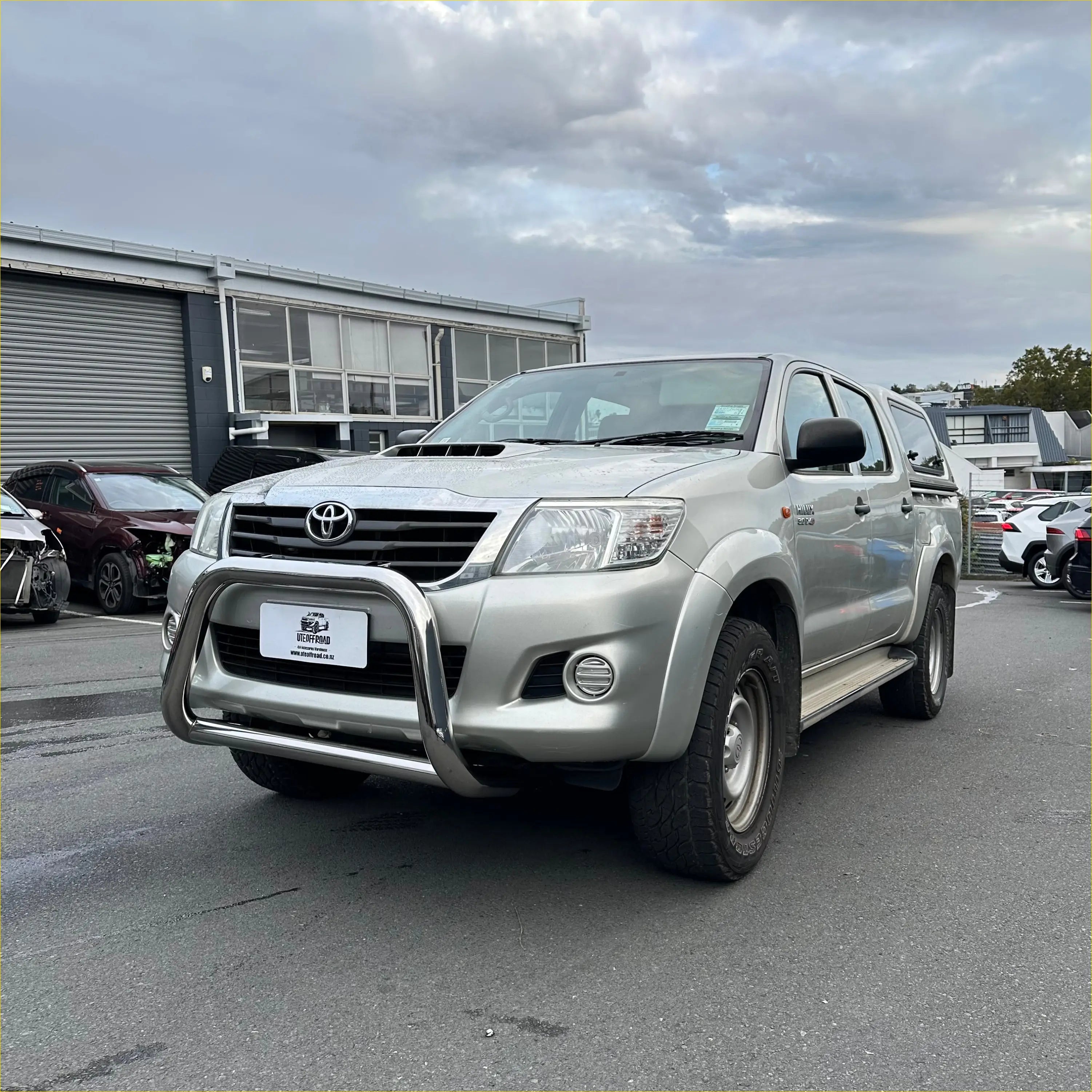 Nudge Bar Toyota Hilux Vigo 2005-2015 chrome