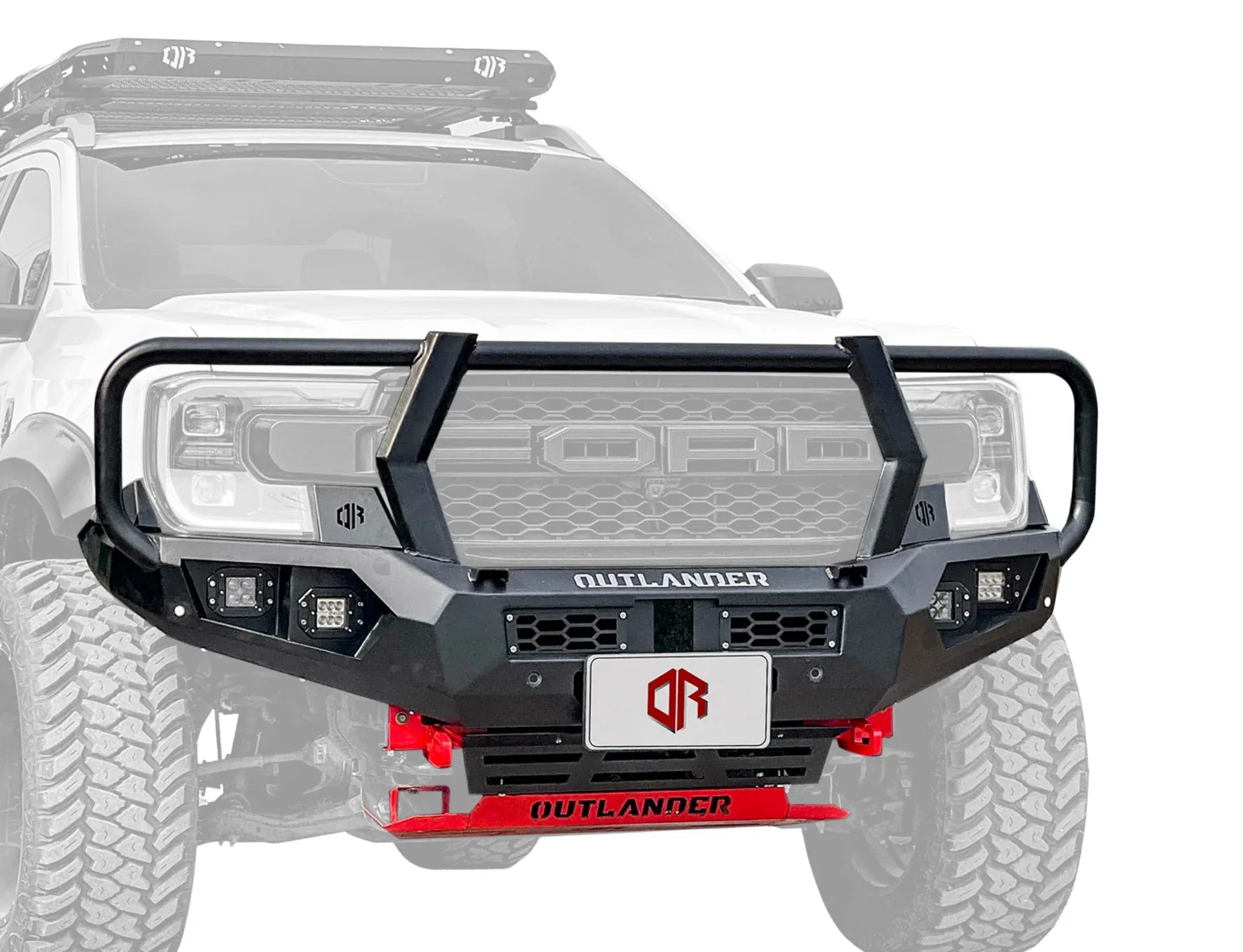 Outlander 4x4 Ford Ranger 2022 - 2025 Bull Bar | Loop