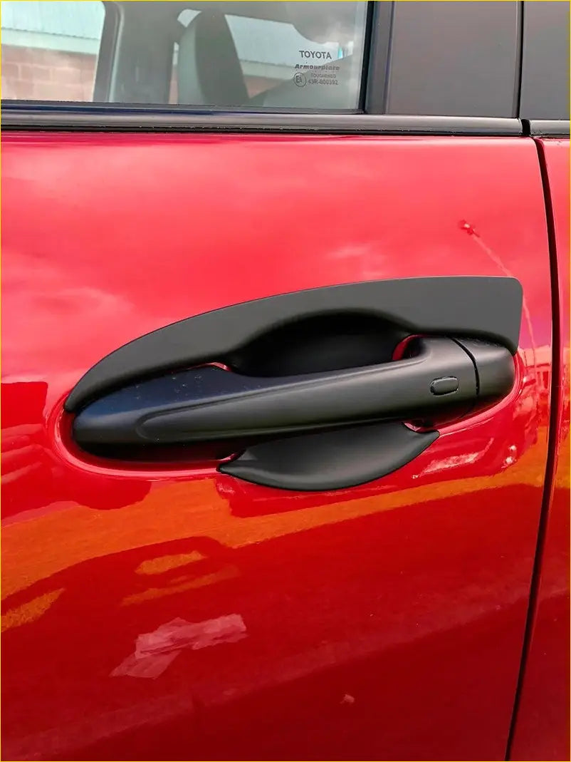 Premium Black ABS Bowl Insert for Toyota Hilux Door Handles