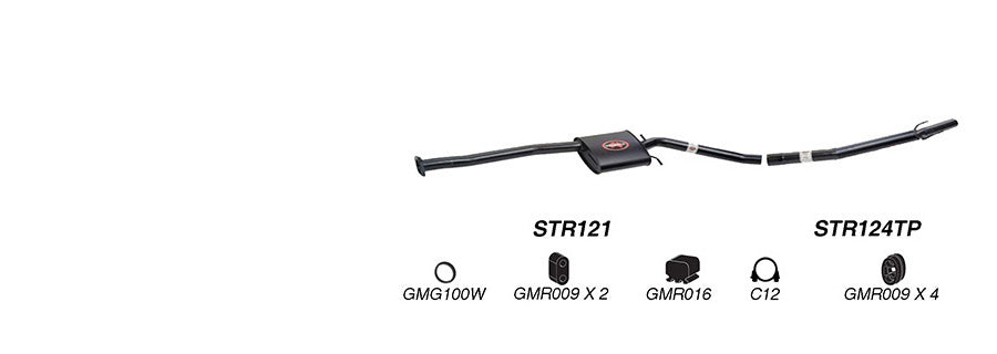 Redback 2.5’’ Exhaust for Holden Commodore Ute VT VU VY (01/1997 - 2004) - Performance Exhaust System