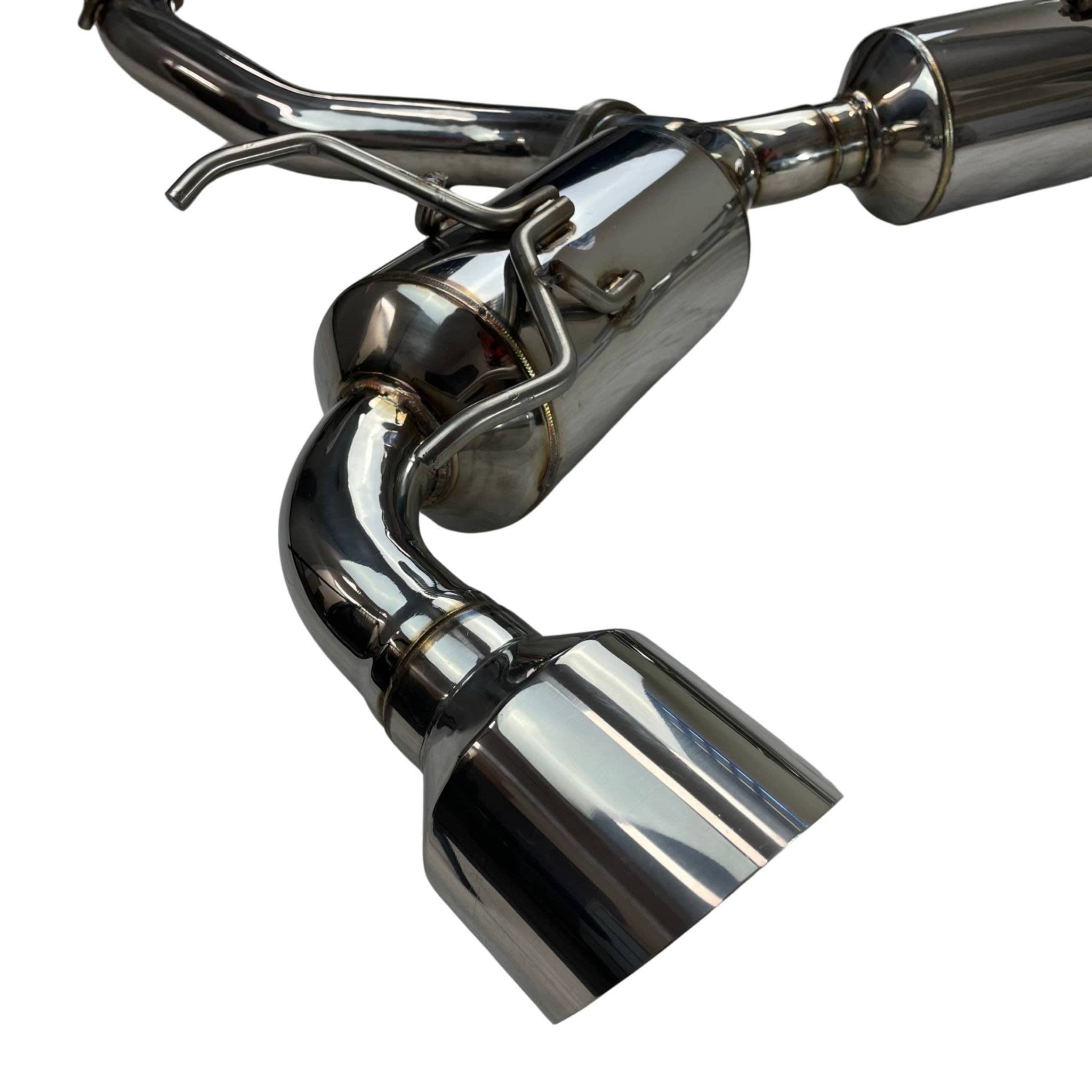 Redback Catback Exhaust for Toyota 86 and Subaru BRZ 304 Stainless Steel - Performance Exhaust System