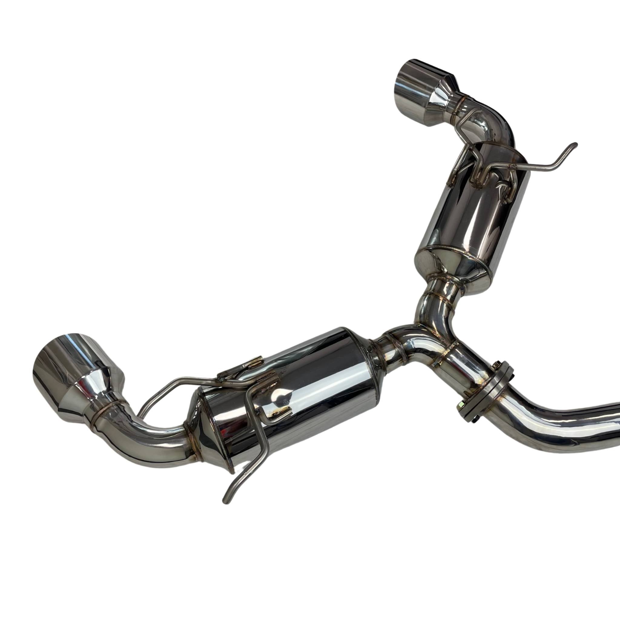 Redback Catback Exhaust for Toyota 86 and Subaru BRZ 304 Stainless Steel - Performance Exhaust System