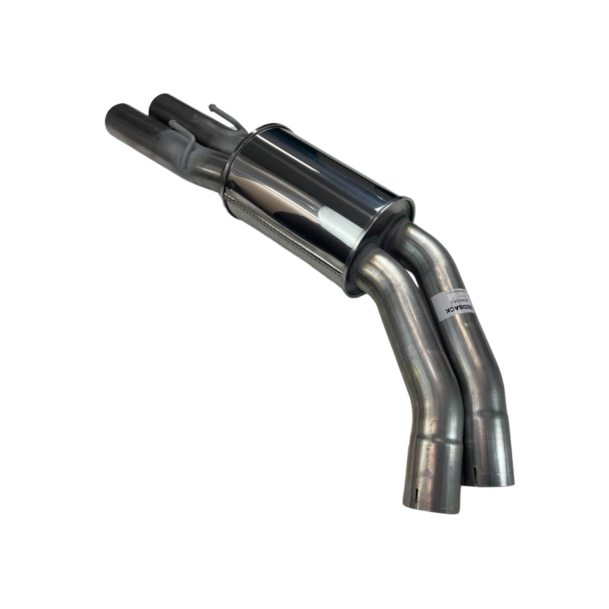 Redback Dual 3’’ 409 Rear Muffler for VT VX VY VZ V8 Sedan - Performance Exhaust System